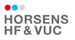 Logo for organisation Horsens HF &amp; VUC